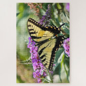 アゲハチョウ蝶の羽が広がる ジグソーパズル (縦)