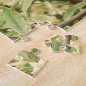 アゲハチョウ蝶の花の低木 ジグソーパズル (側面)