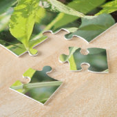 アゲハチョウ蝶の茂み ジグソーパズル (側面)