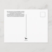 アゲハチョウ蝶はがき ポストカード (裏面)