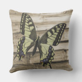 アゲハチョウ蝶装飾用クッション アウトドアクッション (裏面)