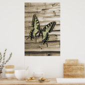 アゲハチョウ蝶 ポスター (キッチン)