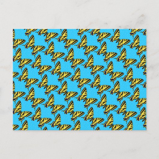 アゲハチョウ – はがき (正面)