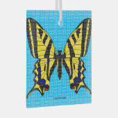 アゲハチョウ - ガラス オーナメント (正面右)