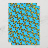 アゲハチョウ – グリーティングカード シーズンカード (正面/裏面)