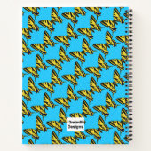 アゲハチョウ – ノートブック (裏面)