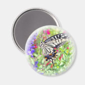 アゲハチョウ マグネット (正面/裏面)