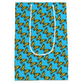 アゲハチョウ-抱き枕 ミディアムペーパーバッグ (裏面)