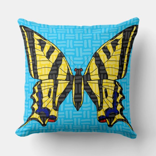 アゲハチョウ(独身の) – 枕 (正面)