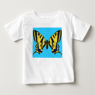 アゲハチョウ(白) - ベビーTシャツ