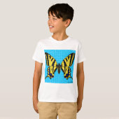 アゲハチョウ(白) - 男の子用Tシャツ Tシャツ (正面フル)