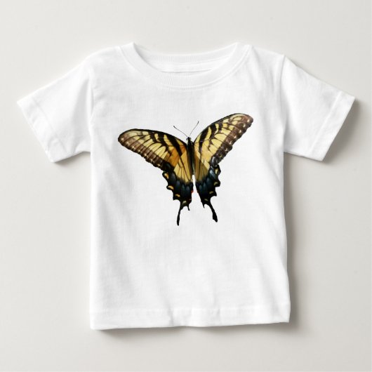 アゲハチョウ III 美しいカラフルな写真 ベビーTシャツ (正面)