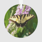 アゲハ蝶とむらさきの野の花 オーナメント (裏面)