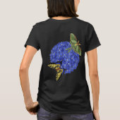 アゲハ蝶とヨナギサンのTシャツ Tシャツ (裏面)