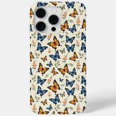 アゲハ蝶柄 iPhone/iPad カバー (裏面)