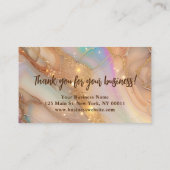 アゲーエレガントトグリッター事業割引カード 割引カード (裏面)