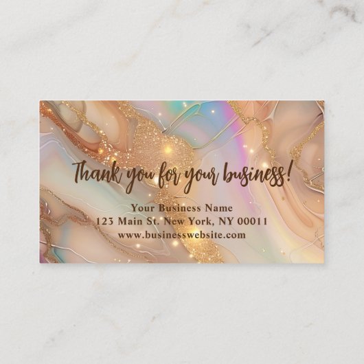 アゲーエレガントトグリッター事業割引カード 割引カード (裏面)