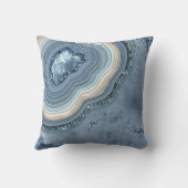 アゲートゲードグリッターダスティブルーID647 クッション (裏面)