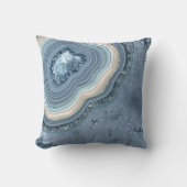 アゲートゲードグリッターダスティブルーID647 クッション (正面)