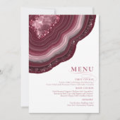 アゲートゲードグリッター結婚ズブルゴーニュID647 (正面)