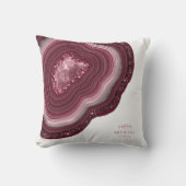 アゲートゲードグリッター結婚ズブルゴーニュID647 クッション (正面)