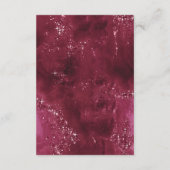 アゲートゲードグリッター詳細ブルゴーニュID647 エンクロージャーカード (裏面)