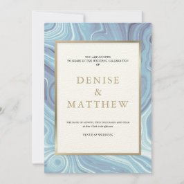 アゲートコレクションオムファロデスブルー招待状 招待状