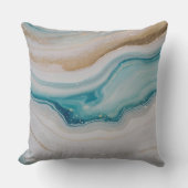 アゲートシースケープスクラップブック紙 クッション (正面)