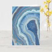 アゲートジオードグリーティングカード カード (黄色い花)