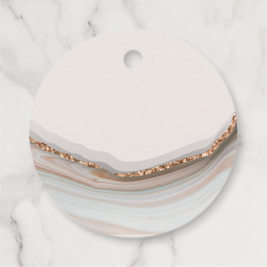 アゲートストーン大理石感謝タグ フェイバータグ (裏面)