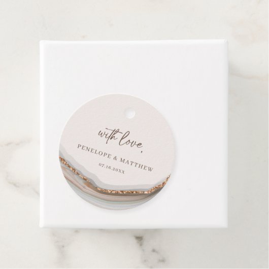 アゲートストーン大理石感謝タグ フェイバータグ (インサイチュ)