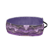 アゲートパープルバイオレット金ゴールドグリッターゲード名前をカスタムする アスレチックヘッドバンド (右)