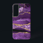 アゲートパープルバイオレット金ゴールドグリッター大理石あなたの名前 SAMSUNG GALAXY S22ケース<br><div class="desc">Agate Purple Violet金ゴールドグリッターGeode名前をカスタムするスパークル大理石パーソナライズされた誕生日結婚 – 記念日または贈り物/供給 – あなたの名前を追加 – 文字または削除 – あなたの特別な贈り物を作る – サイズ変更し、移動または削除し、カスタマイズツールで文字/要素を追加。デザインはMIGNED。私の他のプロジェクト/デザインと絵画を見なさい。1000以上のZazzle製品に私のデザインを転送することもできる。Good Luck - Be Happy :)</div>