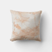 アゲートピンク大理石スワール クッション (正面)