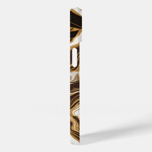 アゲートマーブルラグジュアリーインスパイアテクスチャ Case-Mate iPhoneケース (裏面 / 右)