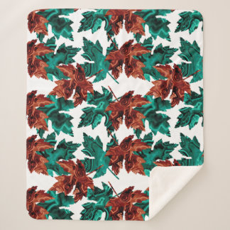 アゲートリーフシャーパブランケットスプルース/ブラウン シェルパブランケット