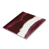 アゲートワインリストと金ゴールド タイル (側面)