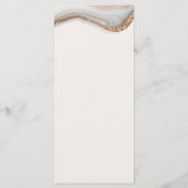 アゲート大理石メニュー メニュー (裏面)