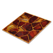 アゲート石とカーネリアン石モザイク タイル (側面)