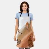 アゲート紅葉 エプロン (着用した状態)