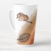 アゲート紅葉 カフェラテマグ (左アングル)