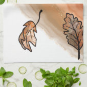 アゲート紅葉 キッチンタオル (折り畳み)