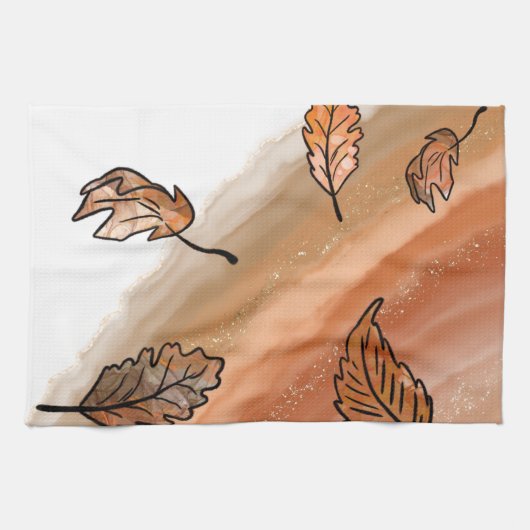 アゲート紅葉 キッチンタオル (横)