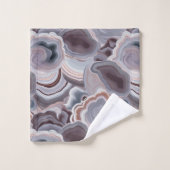 アゲート ニュートラル ブラウン ストーン バスタオルセット (ウォッシュタオル)