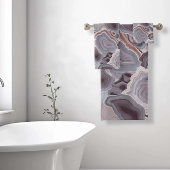 アゲート ニュートラル ブラウン ストーン バスタオルセット