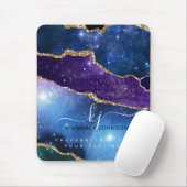 アゲ素晴らしート金ゴールドグリッター マウスパッド (マウス)