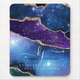 アゲ素晴らしート金ゴールドグリッター マウスパッド