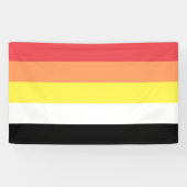 アコイセクシュアルアコイロマンティックプライド 横断幕 (横)