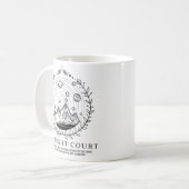 アコタール引用文セラミックマググ コーヒーマグカップ (正面左)