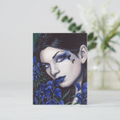 アコニツムかわいらし毒はがき ポストカード (スタンド正面)